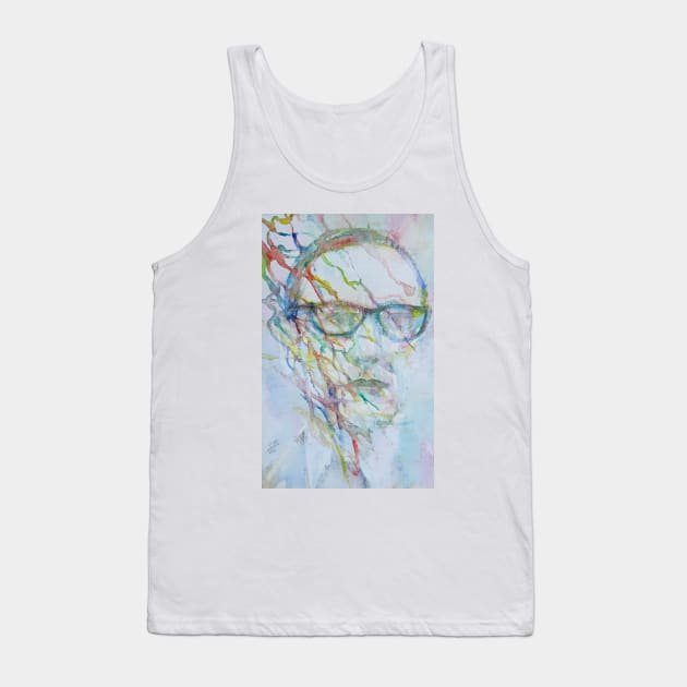 WILLIAM BURROUGHS watercolor and acrylic portrait Tank Top by lautir